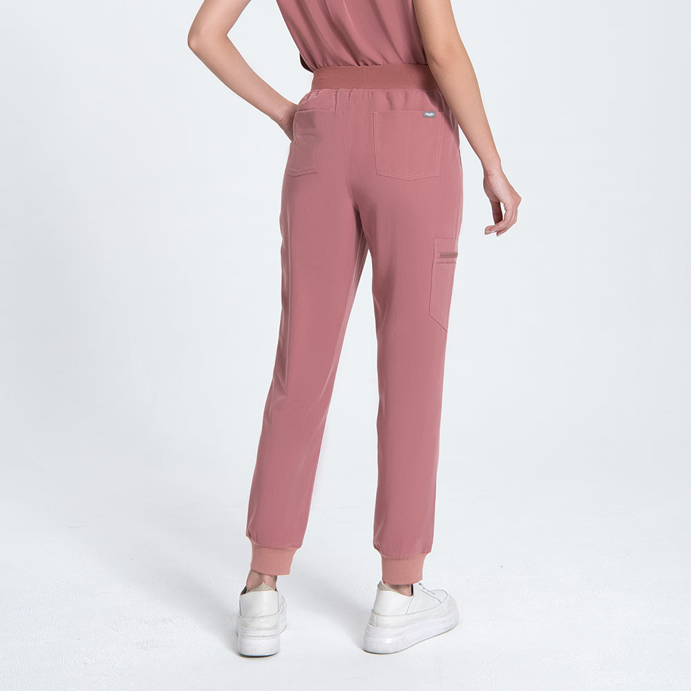 Women’s Stand Collar Scrub Set